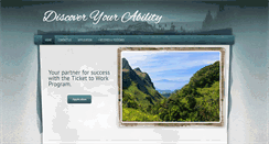 Desktop Screenshot of discoveryourability.com